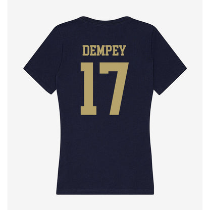 UC Davis - NCAA Women's Field Hockey : Jamie Dempey - Women's V-Neck T-Shirt-1