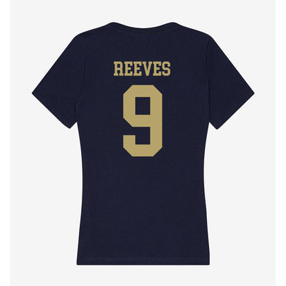 UC Davis - NCAA Softball : Rylee Reeves - Women's V-Neck T-Shirt-1