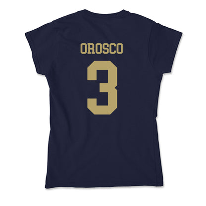 UC Davis - NCAA Men's Soccer : Diego Orosco - Soft Style Women’s T-Shirt-1