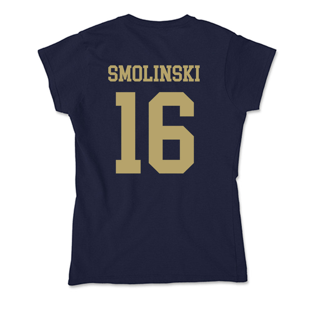 UC Davis - NCAA Beach Volleyball : Skye Smolinski - Soft Style Women’s T-Shirt-1