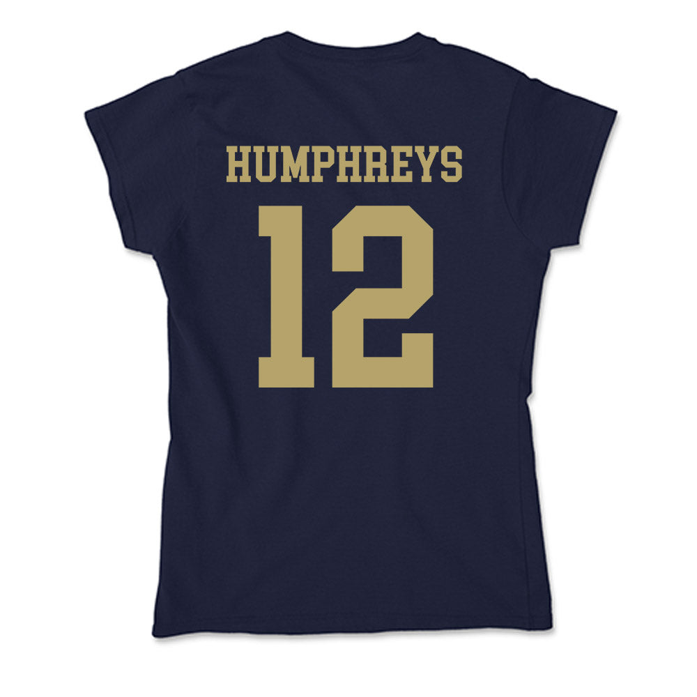 UC Davis - NCAA Women's Soccer : Summer Humphreys - Soft Style Women’s T-Shirt-1