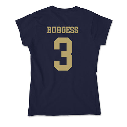 UC Davis - NCAA Women's Volleyball : Laela Burgess - Soft Style Women’s T-Shirt-1