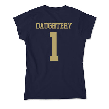 UC Davis - NCAA Men's Basketball : Carl Daughtery - Soft Style Women’s T-Shirt-1