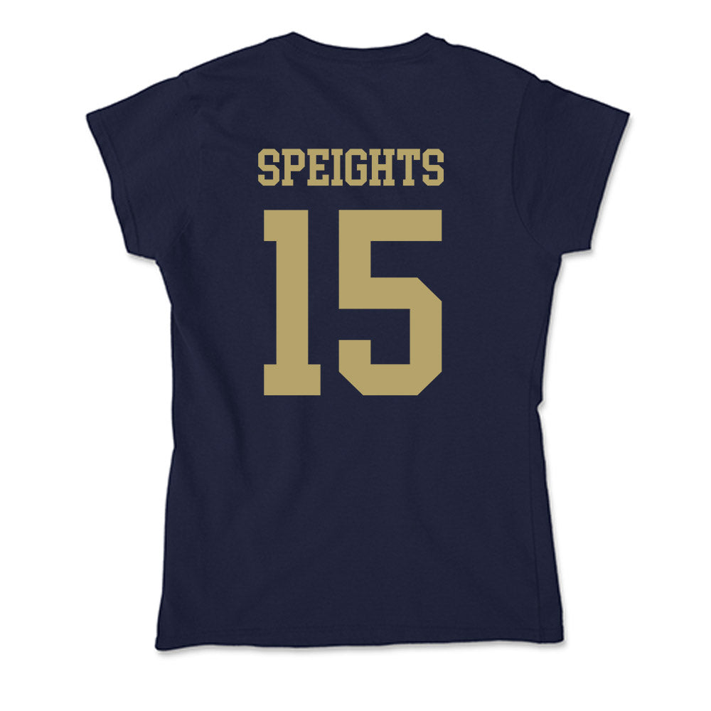UC Davis - NCAA Baseball : Carter Speights - Soft Style Women’s T-Shirt-1