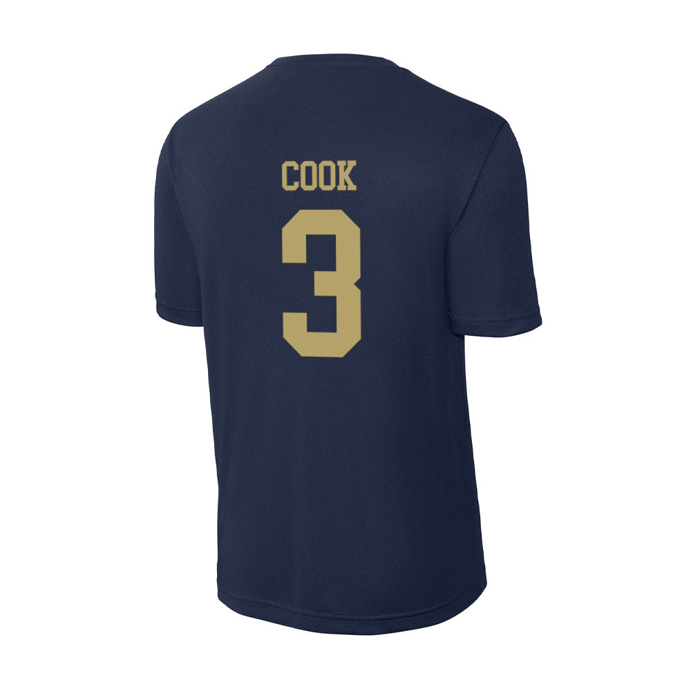 UC Davis - NCAA Beach Volleyball : Reagan Cook - Activewear T-Shirt-1