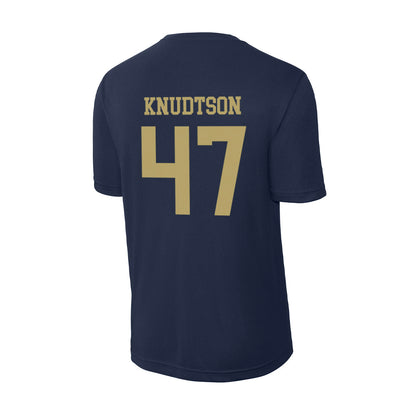 UC Davis - NCAA Football : Jack Knudtson - Activewear T-Shirt-1