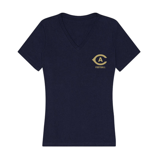 UC Davis - NCAA Football : Chauncey Sylvester - Women's V-Neck T-Shirt-0