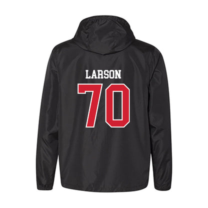 Western Kentucky - NCAA Football : Rhett Larson - Windbreaker-1