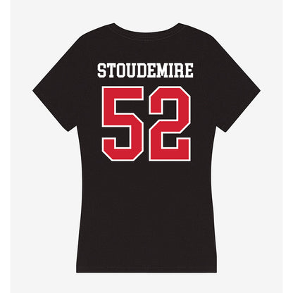 Western Kentucky - NCAA Football : Isiah Stoudemire - Women's V-Neck T-Shirt-1