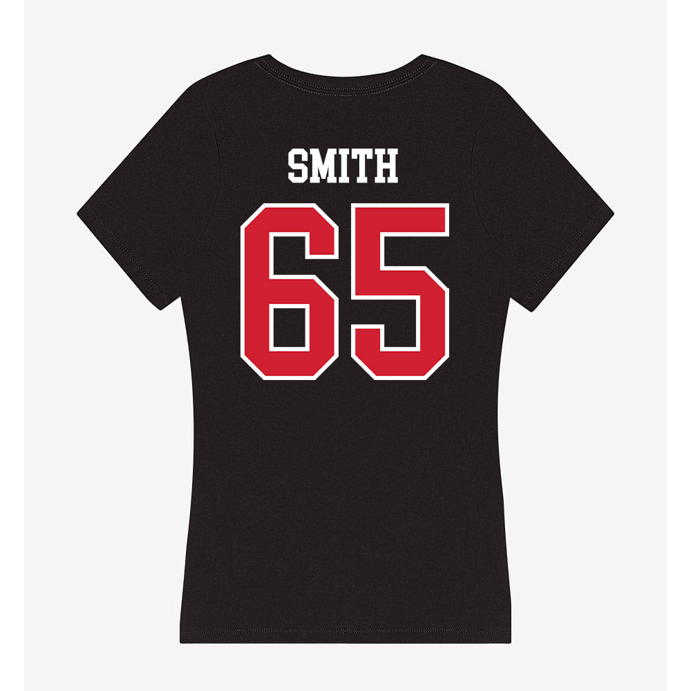 Western Kentucky - NCAA Football : Devon Smith - Women's V-Neck T-Shirt-1