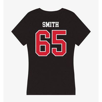 Western Kentucky - NCAA Football : Devon Smith - Women's V-Neck T-Shirt-1