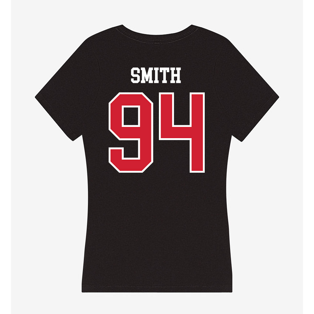Western Kentucky - NCAA Football : Henry Smith - Women's V-Neck T-Shirt-1