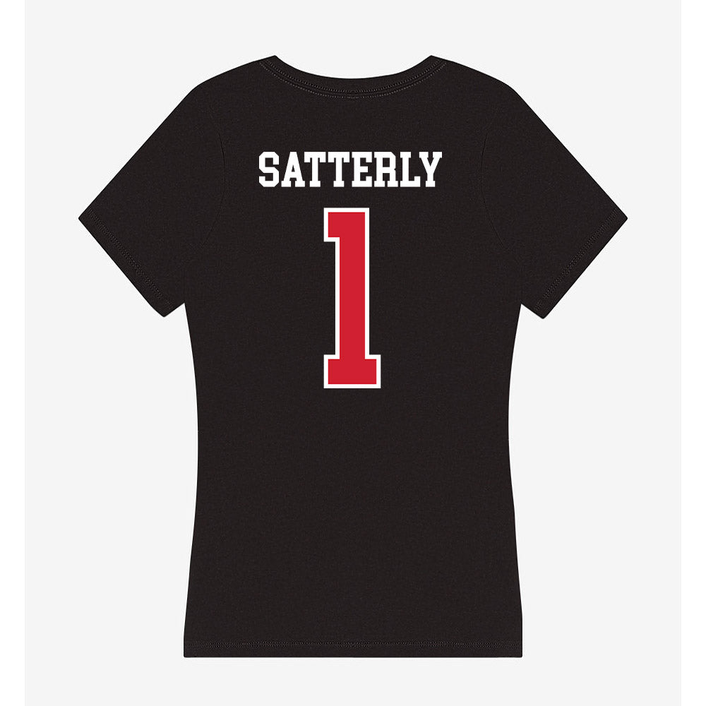 Western Kentucky - NCAA Softball : Lauren Satterly - Women's V-Neck T-Shirt-1