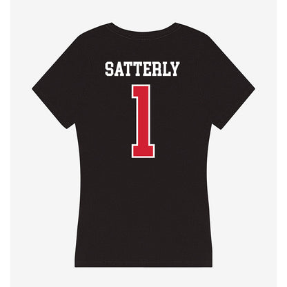 Western Kentucky - NCAA Softball : Lauren Satterly - Women's V-Neck T-Shirt-1