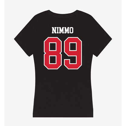 Western Kentucky - NCAA Football : Cross Nimmo - Women's V-Neck T-Shirt-1