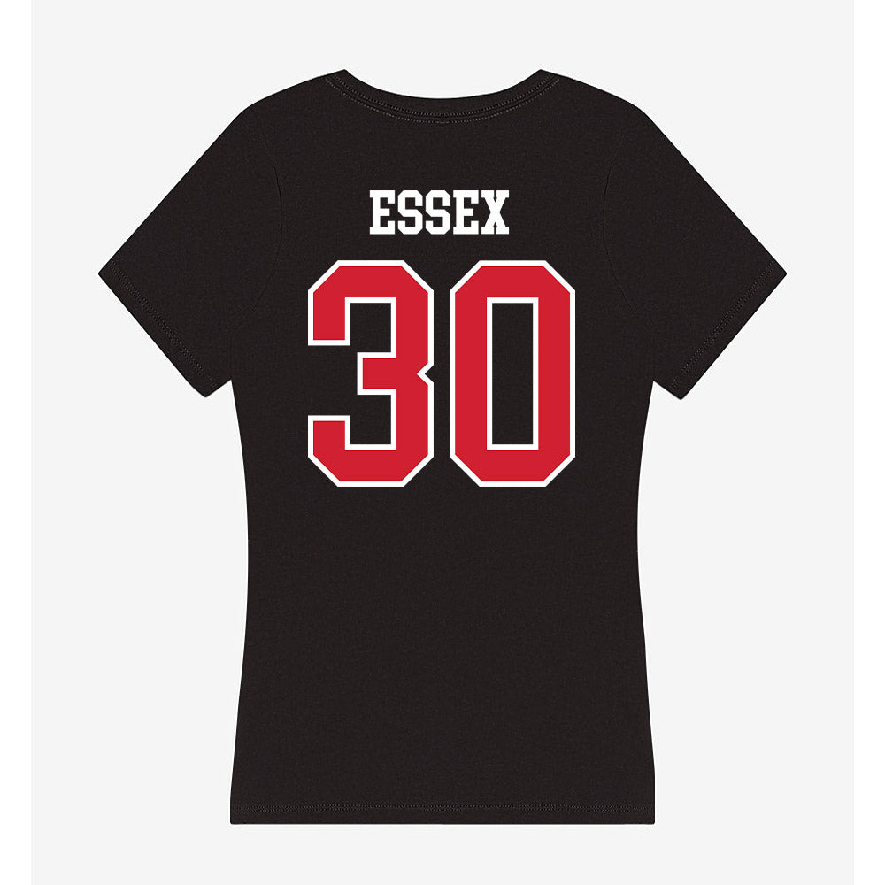 Western Kentucky - NCAA Football : Taron Essex - Women's V-Neck T-Shirt-1