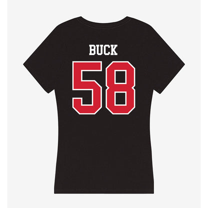 Western Kentucky - NCAA Football : Michael Buck - Women's V-Neck T-Shirt-1