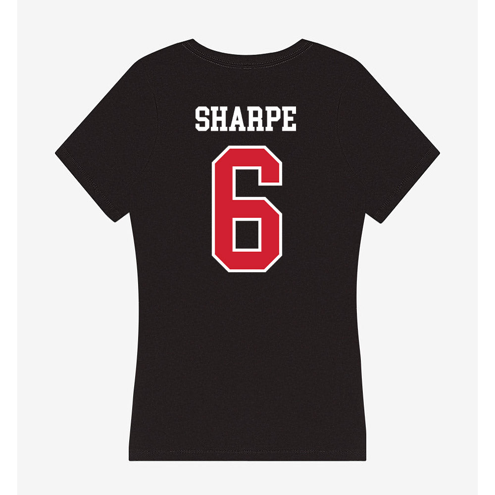 Western Kentucky - NCAA Softball : Morgan Sharpe - Women's V-Neck T-Shirt-1