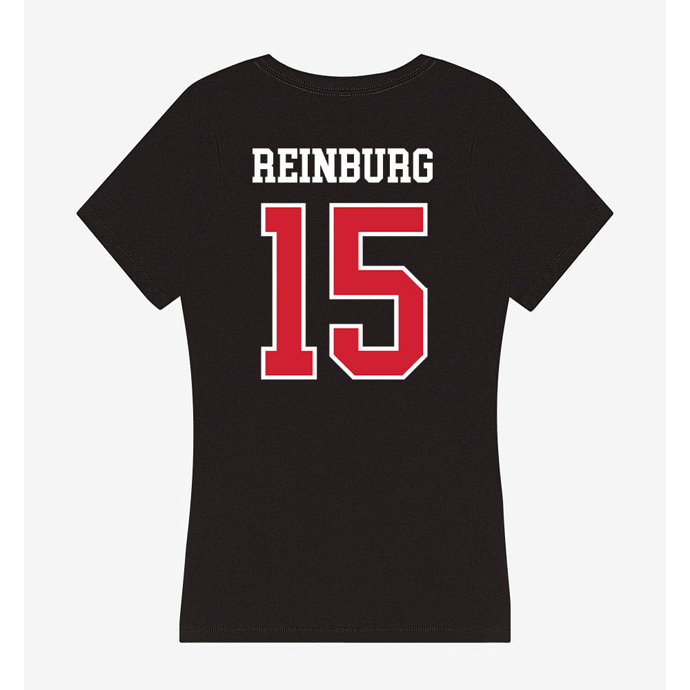 Western Kentucky - NCAA Baseball : Trey Reinburg - Women's V-Neck T-Shirt-1