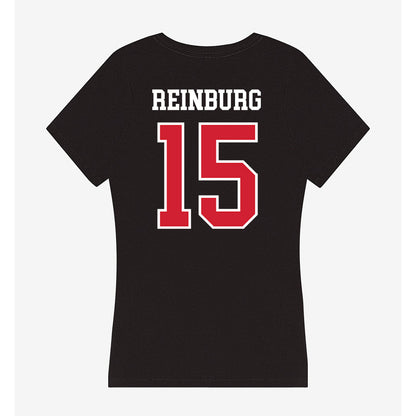 Western Kentucky - NCAA Baseball : Trey Reinburg - Women's V-Neck T-Shirt-1