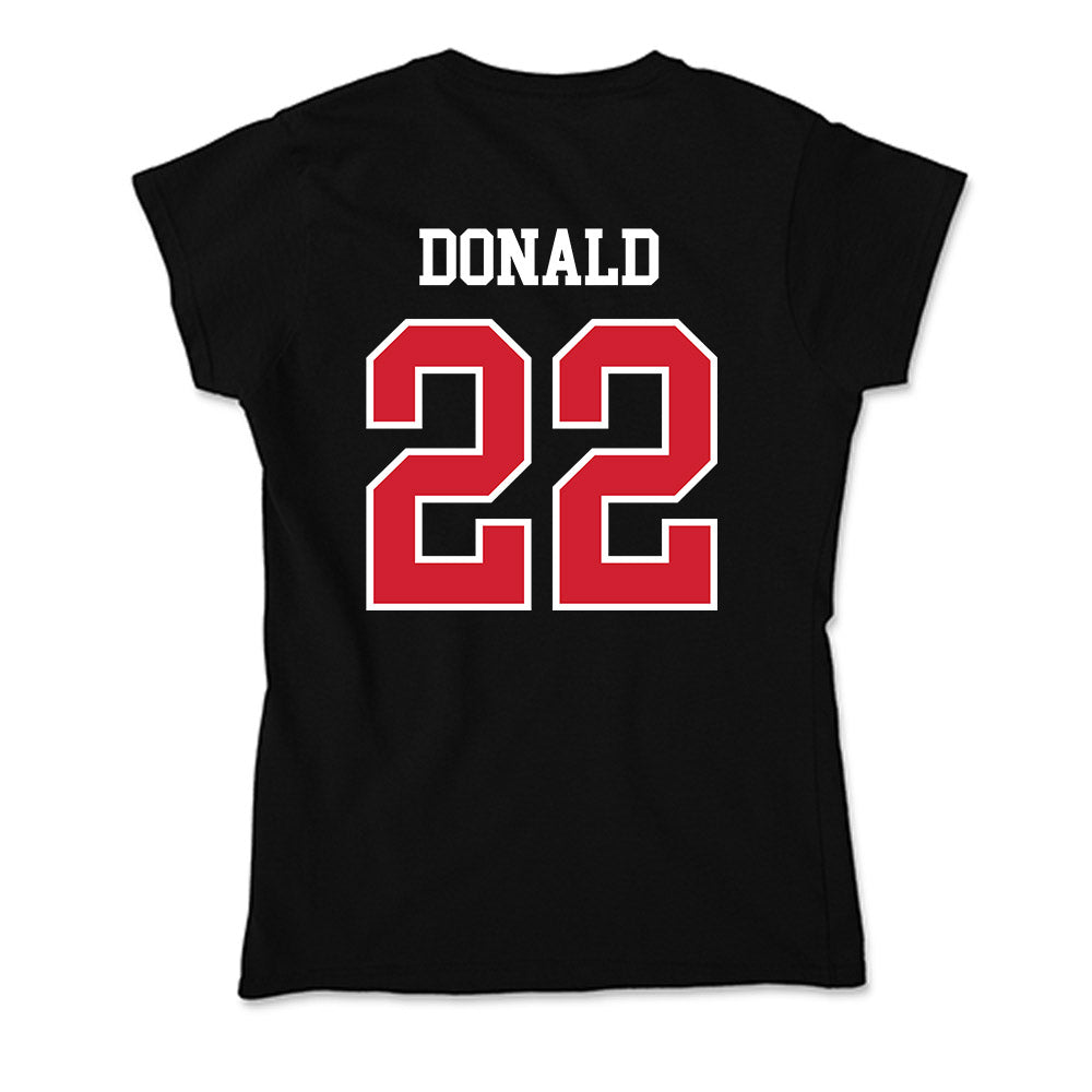 Western Kentucky - NCAA Football : Jordan Donald - Soft Style Women’s T-Shirt-1