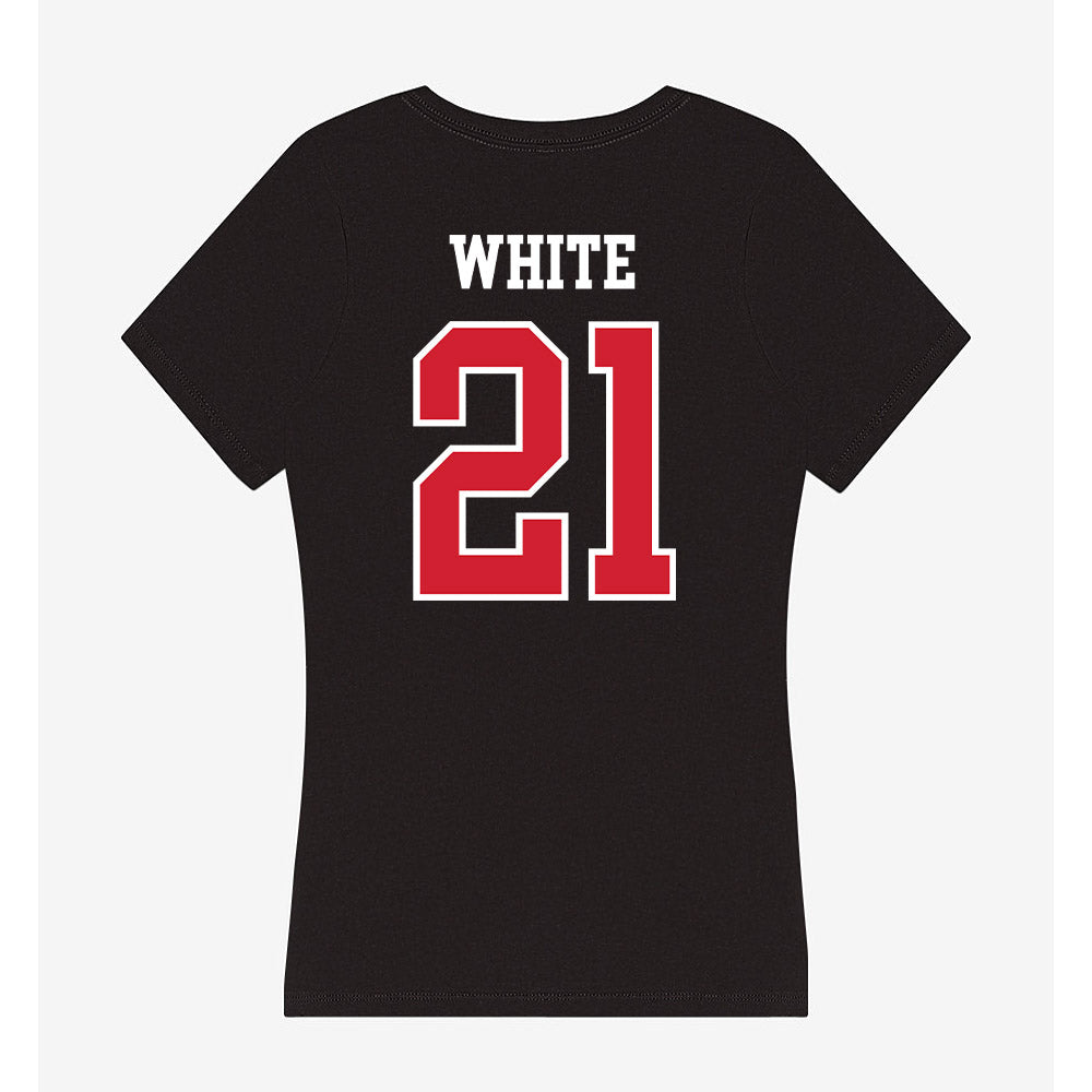 Western Kentucky - NCAA Softball : Kendle White - Women's V-Neck T-Shirt-1