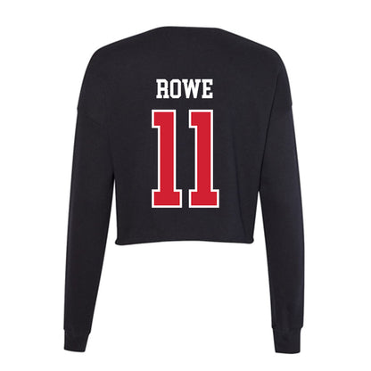 Western Kentucky - NCAA Women's Basketball : Trinity Rowe - Women's Cropped Crew Fleece-1
