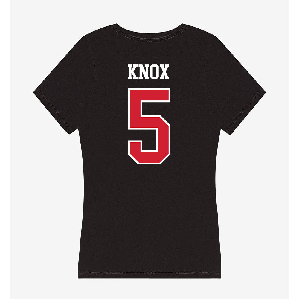 Western Kentucky - NCAA Women's Volleyball : Kaira Knox - Women's V-Neck T-Shirt-1