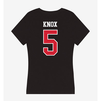 Western Kentucky - NCAA Women's Volleyball : Kaira Knox - Women's V-Neck T-Shirt-1