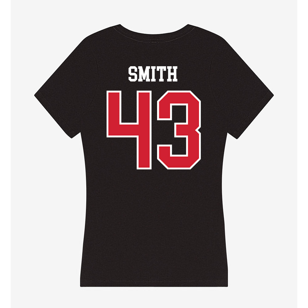 Western Kentucky - NCAA Football : Jackson Smith - Women's V-Neck T-Shirt-1