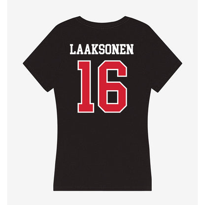 Western Kentucky - NCAA Women's Volleyball : Sonja Laaksonen - Women's V-Neck T-Shirt-1