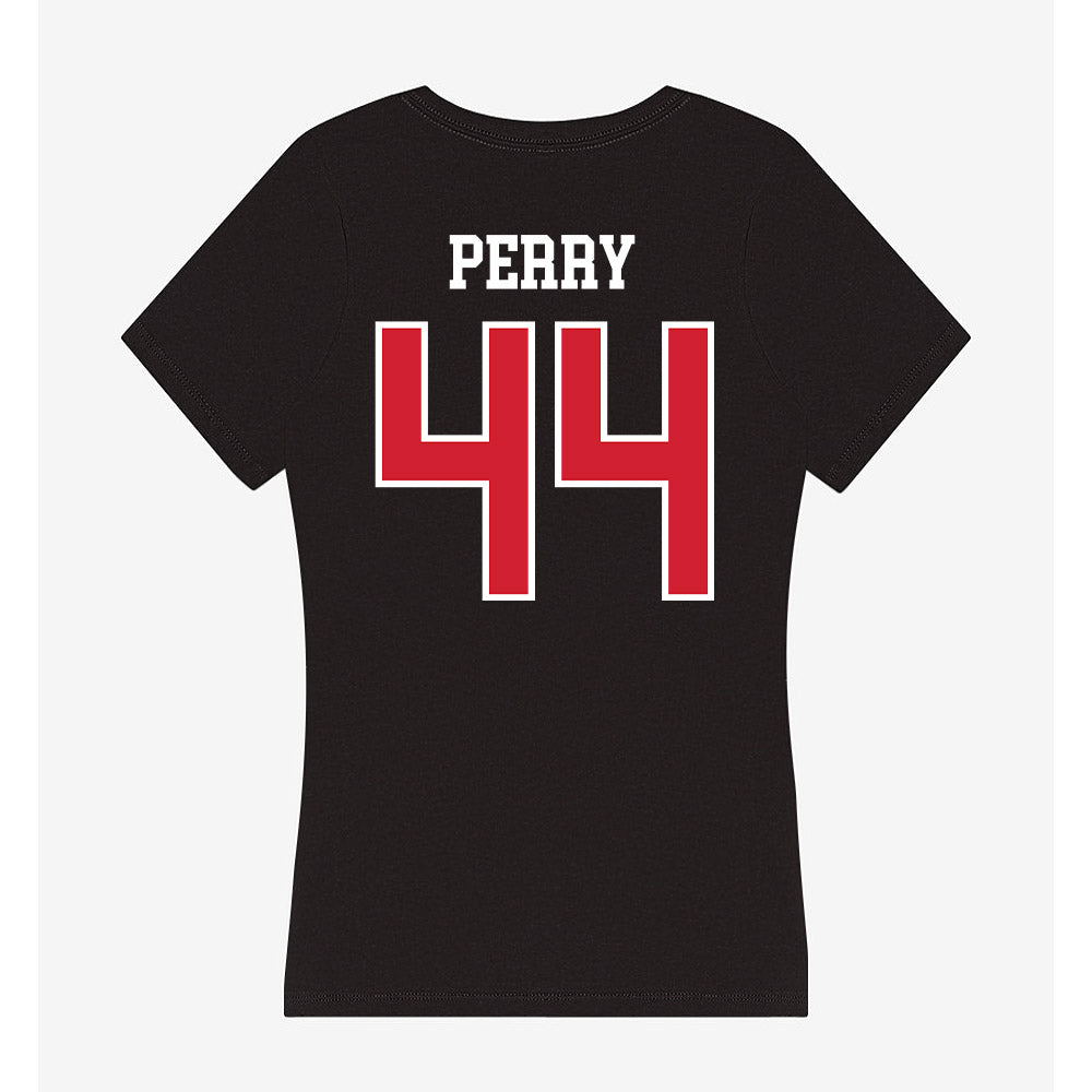 Western Kentucky - NCAA Baseball : Gavin Perry - Women's V-Neck T-Shirt-1