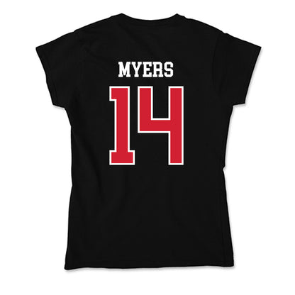 Western Kentucky - NCAA Football : Braxton Myers - Soft Style Women’s T-Shirt-1