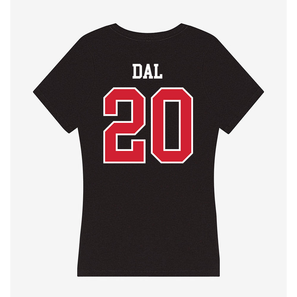 Western Kentucky - NCAA Women's Basketball : Elif Dal - Women's V-Neck T-Shirt-1