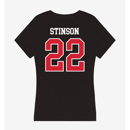 Western Kentucky - NCAA Softball : Kennedy Stinson - Women's V-Neck T-Shirt-1