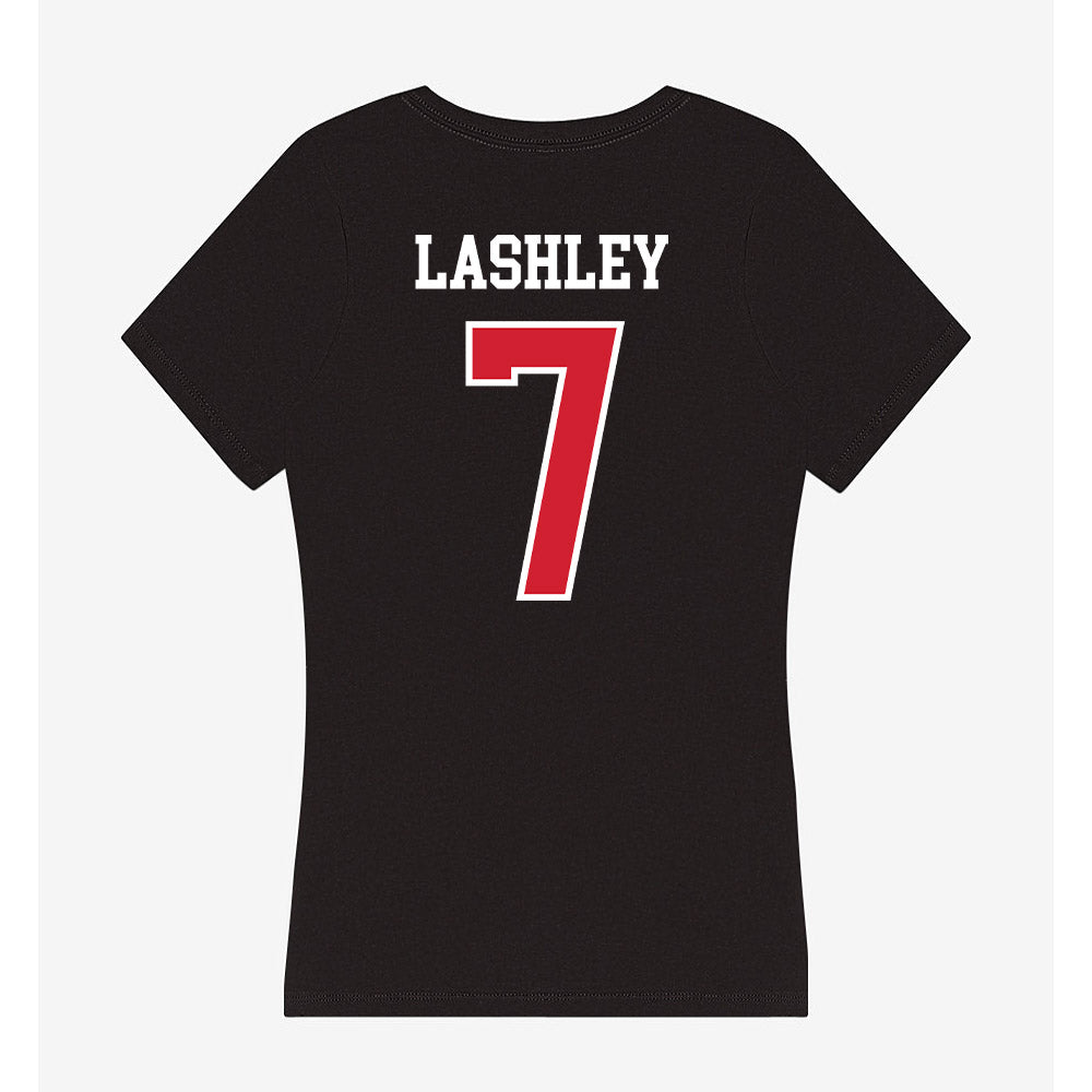 Western Kentucky - NCAA Softball : Jozie Lashley - Women's V-Neck T-Shirt-1