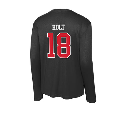 Western Kentucky - NCAA Baseball : Ka'olu Holt - Activewear Long Sleeve T-Shirt-1