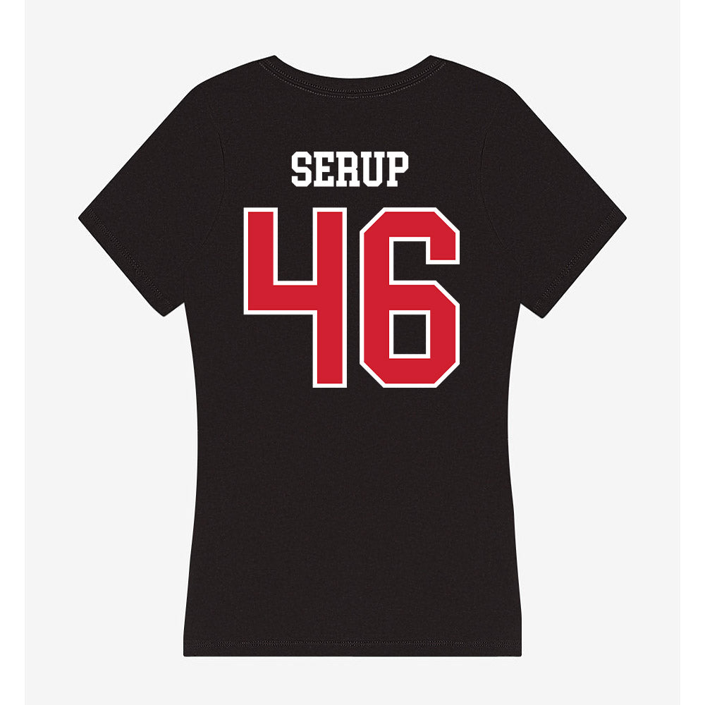 Western Kentucky - NCAA Baseball : Zack Serup - Women's V-Neck T-Shirt-1
