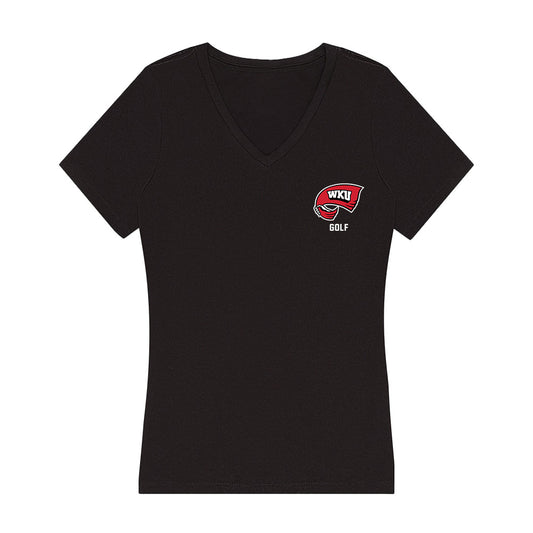 Western Kentucky - NCAA Women's Golf : Kaylee Dwyer - Women's V-Neck T-Shirt-0