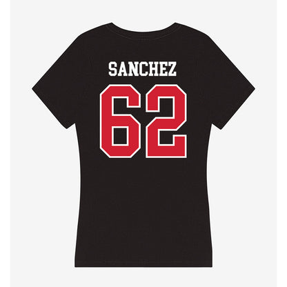 UNLV - NCAA Football : Eli Sanchez - Women's V-Neck T-Shirt-1