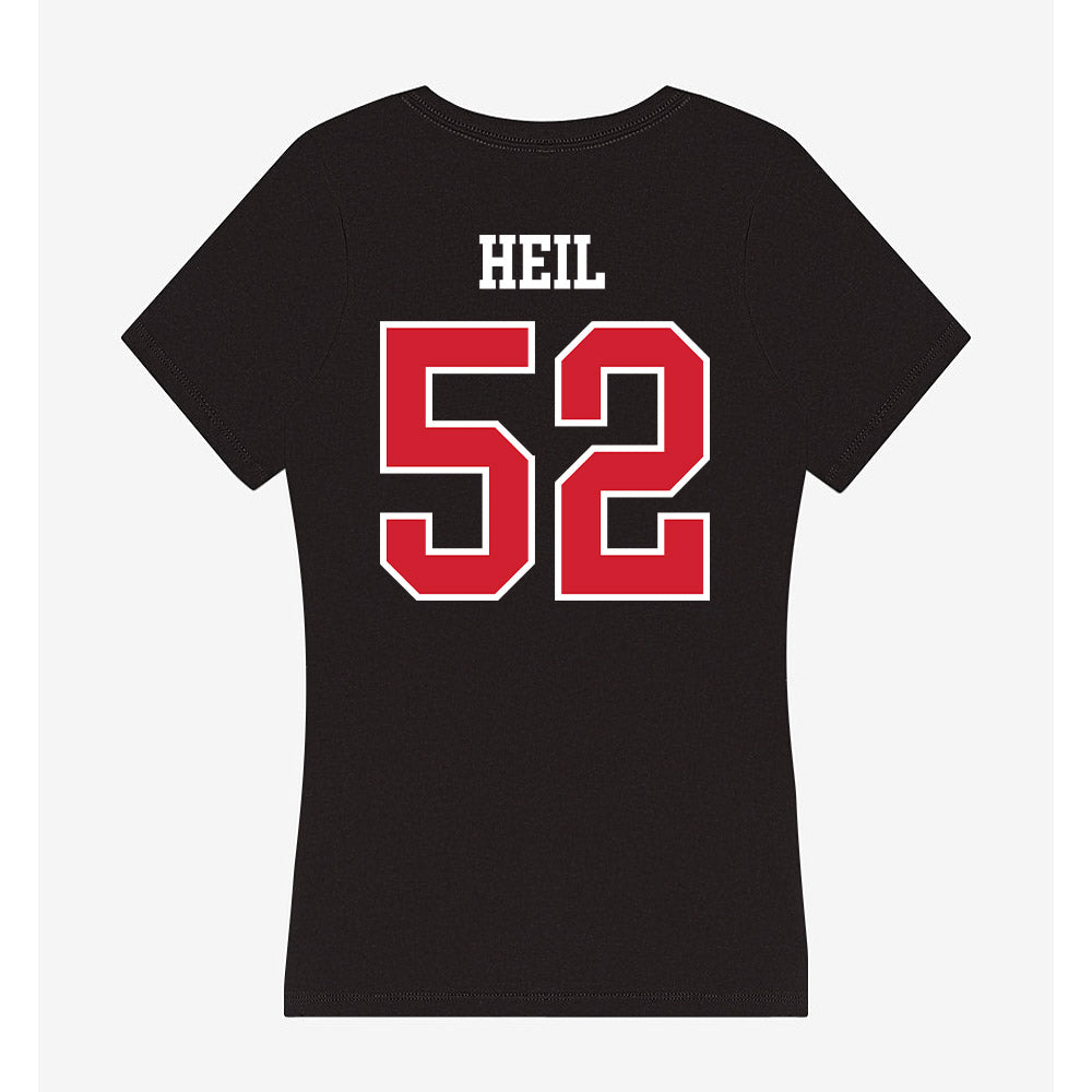 UNLV - NCAA Softball : Brooklyn Heil - Women's V-Neck T-Shirt-1