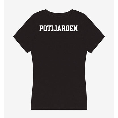 UNLV - NCAA Cheerleading : Tisha Potijaroen - Women's V-Neck T-Shirt-1