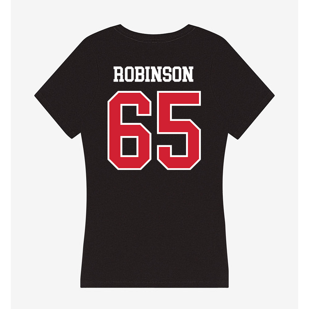 UNLV - NCAA Football : Ace Robinson - Women's V-Neck T-Shirt-1