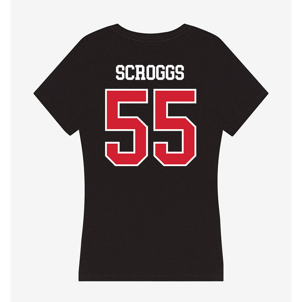 UNLV - NCAA Football : Griffin Scroggs - Women's V-Neck T-Shirt-1