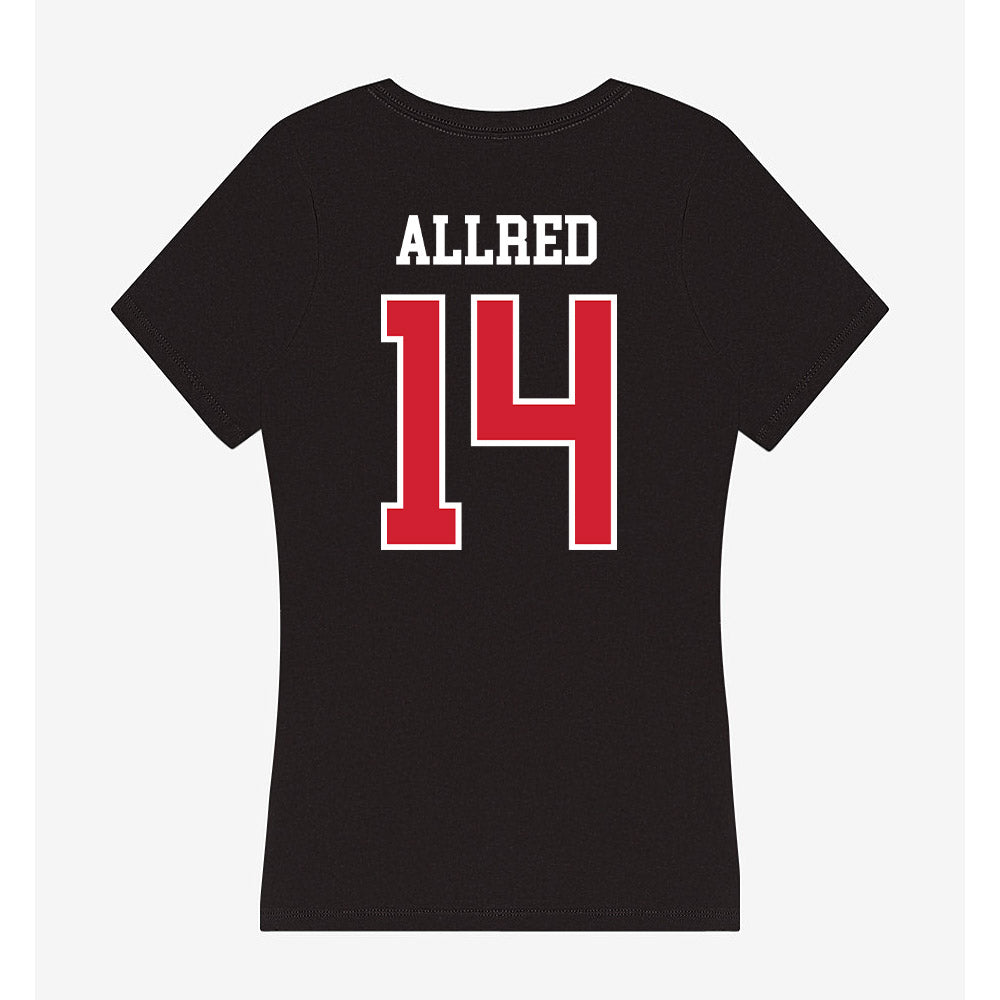 UNLV - NCAA Men's Soccer : Bryce Allred - Women's V-Neck T-Shirt-1