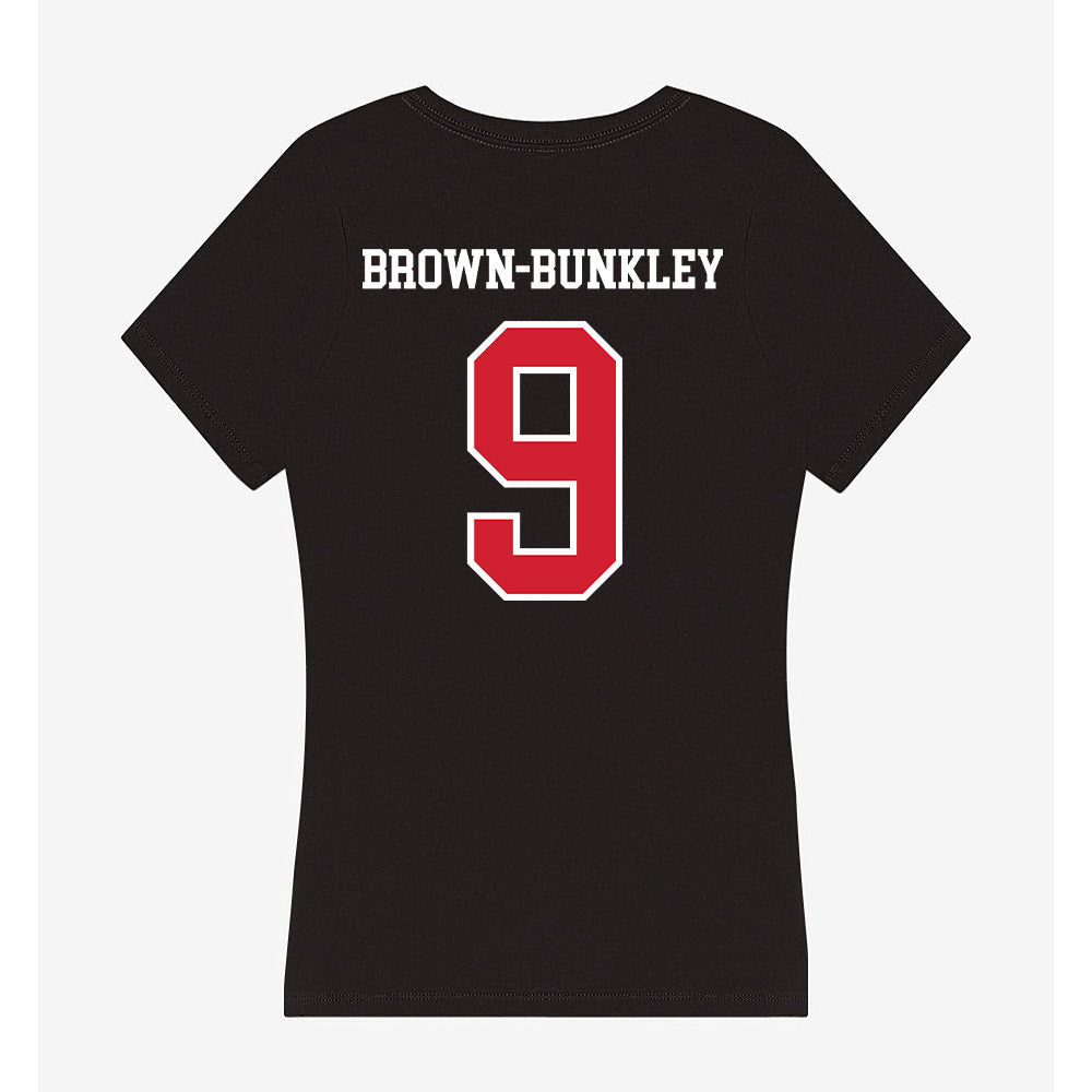UNLV - NCAA Football : Aamaris Brown-Bunkley - Women's V-Neck T-Shirt-1