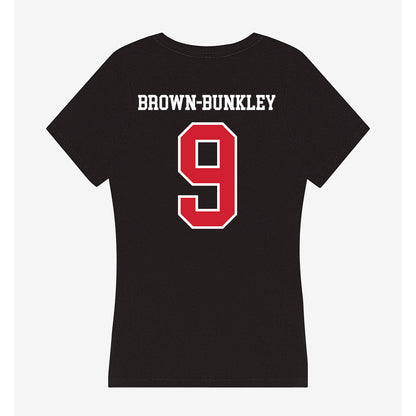 UNLV - NCAA Football : Aamaris Brown-Bunkley - Women's V-Neck T-Shirt-1
