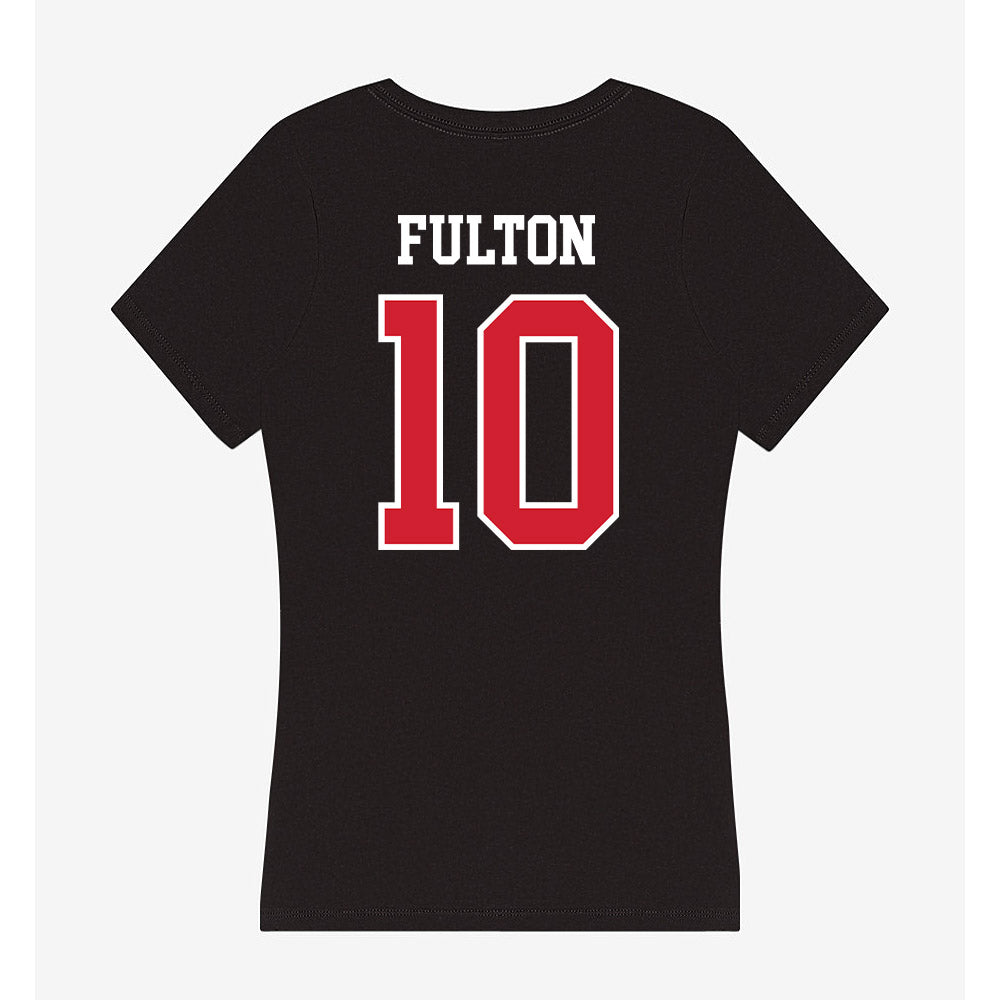 UNLV - NCAA Football : Tre Fulton - Women's V-Neck T-Shirt-1