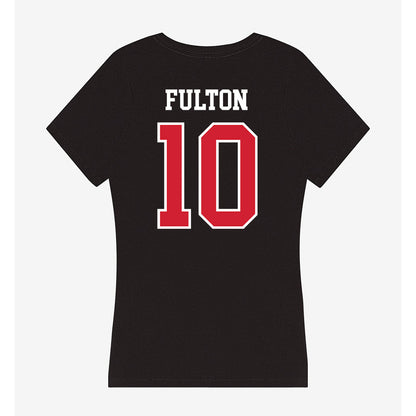 UNLV - NCAA Football : Tre Fulton - Women's V-Neck T-Shirt-1