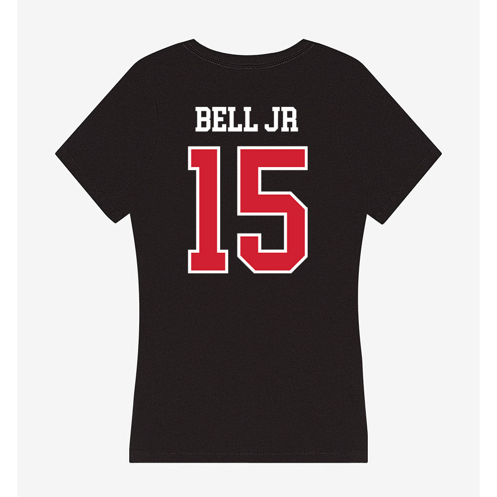 UNLV - NCAA Football : Tatum Bell jr - Women's V-Neck T-Shirt-1